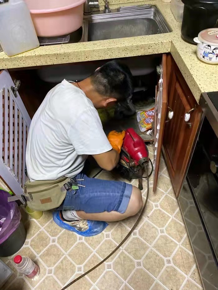 会山镇通下水道